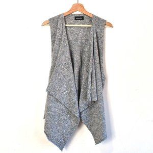 Eskandar $1195 NWT Womens Sz O/S Open Vest Cardiga